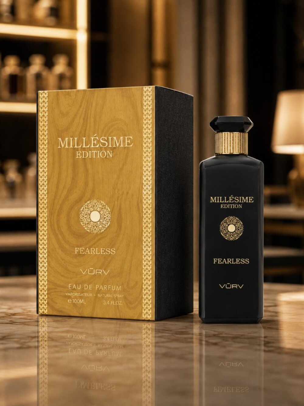 Millesime Edition Fearless By Vurv (Lattafa) EDP For Men 3.4 FL,OZ